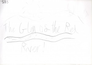 The River Ruel running through